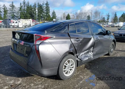 2018 Toyota Prius Two Eco from USA, damaged, VIN JTDKARFU7J3550381